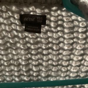 Gray cardigan